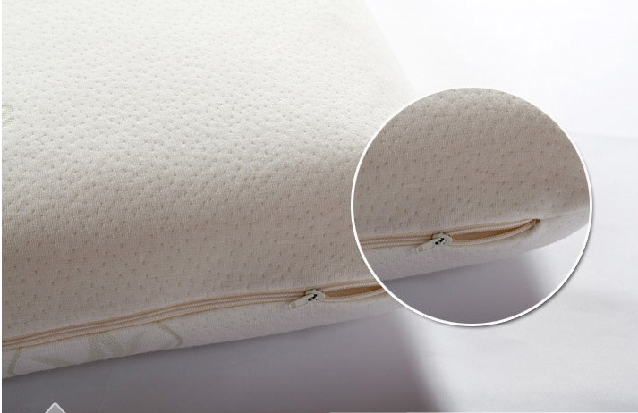 Soap Shape Memory Foam Pillow with Aloe Vera Fabric Cover
