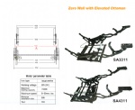 SA4311 Electric Recliner Chair/ Sofa Mechanism