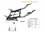 SA286X Motorized Recliner Sofa Mechanism with Articulating Handrest and High Legrest